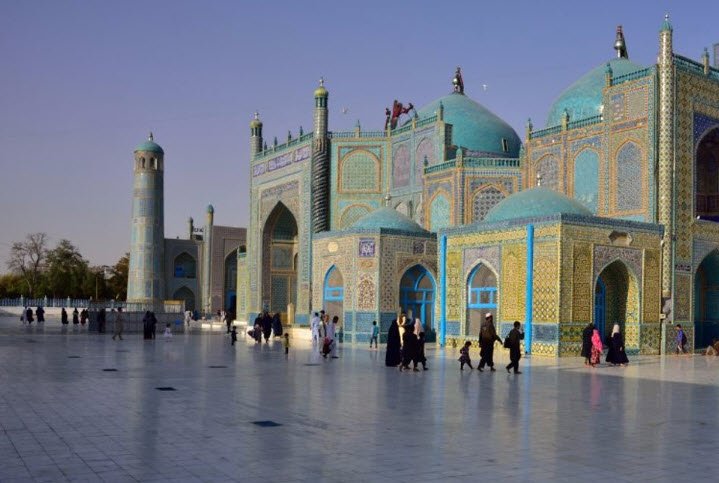 Mazar-e-Sharif Mosque, Mazar-e-Sharif, Balkh Province, Afghanistan
